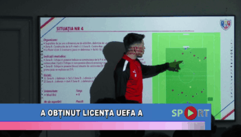 A obținut licența UEFA A