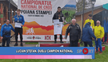 Lucian Ștefan, dublu campion național