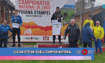 Lucian Ștefan, dublu campion național