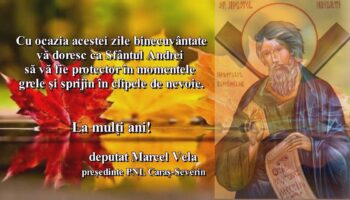 Marcel Vela – Mesaj de Sf. Andrei