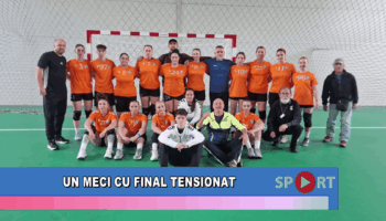 Un meci cu final tensionat