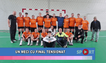 Un meci cu final tensionat