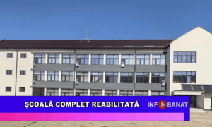 Școală complet reabilitată