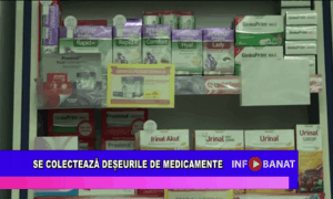 Se colectează deșeurile de medicamente