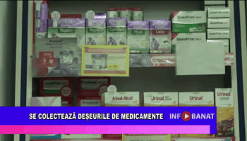 Se colectează deșeurile de medicamente