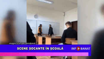 Scene șocante în școală