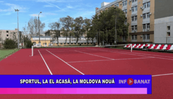Sportul, la el acasă, la Moldova Nouă