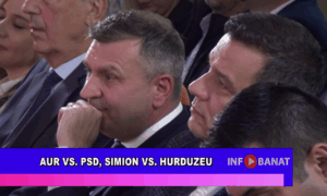 AUR vs  PSD, Simion vs  Hurduzeu