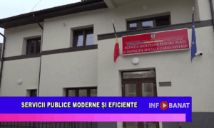 Servicii publice moderne și eficiente