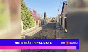 Noi străzi finalizate
