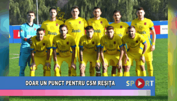 Doar un punct pentru CSM Reșița