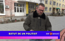 Bătut de un polițist