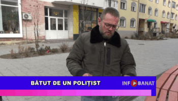 Bătut de un polițist