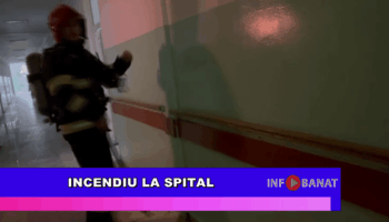 Incendiu la spital