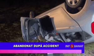 Abandonat după accident