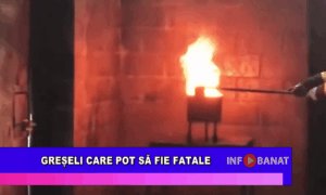 Greșeli care pot să fie fatale