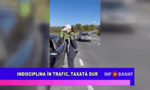 Indisciplina în trafic, taxată dur