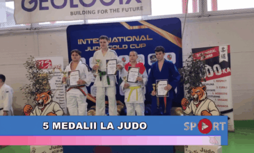 5 medalii la judo