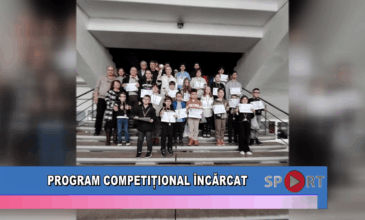 Program competițional încărcat