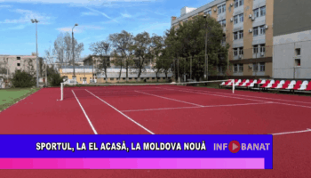Sportul, la el acasă, la Moldova Nouă