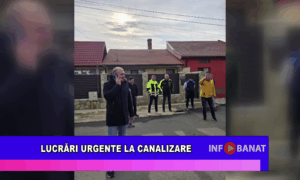Lucrări urgente la canalizare