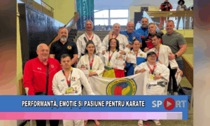 Performanță, emoție și pasiune pentru karate