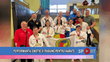 Performanță, emoție și pasiune pentru karate