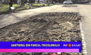 Șantierul din Parcul Tricolorului