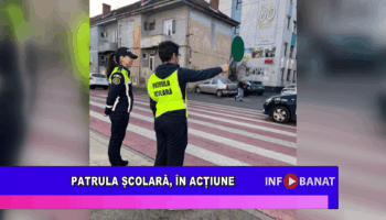 Patrula școlară, în acțiune