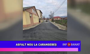Asfalt nou la Caransebeș