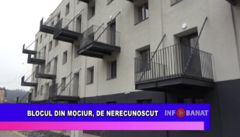 Blocul din Mociur, de nerecunoscut