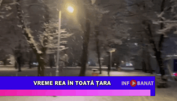 Vreme rea în toată țara