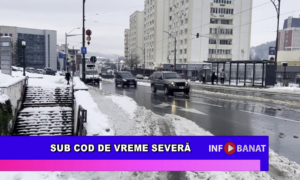 Sub cod de vreme severă