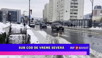 Sub cod de vreme severă