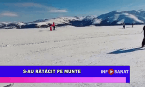 S-au rătăcit pe munte