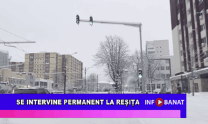 Se intervine permanent la Reșița