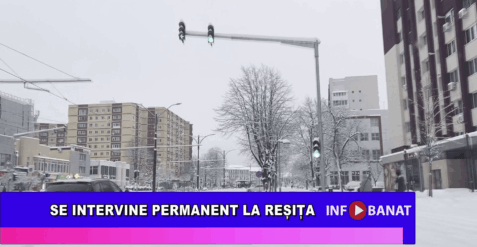 Se intervine permanent la Reșița