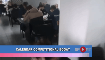 Calendar competițional bogat