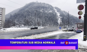 Temperaturi sub media normală