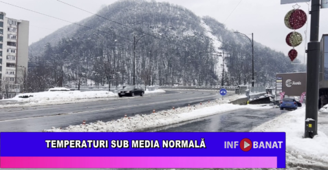 Temperaturi sub media normală