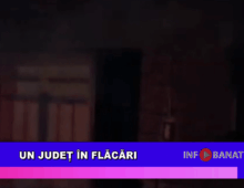 Un județ în flăcări