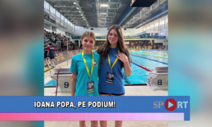 Ioana Popa, pe podium!