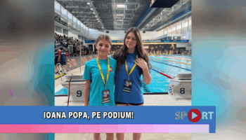 Ioana Popa, pe podium!
