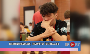 Alexandru Korcsek, triumfător în etapa a II-a