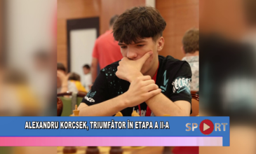 Alexandru Korcsek, triumfător în etapa a II-a