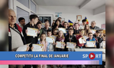 Competiții la final de ianuarie