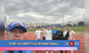 Start în competițiile internaționale