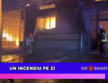 Un incendiu pe zi