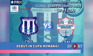 Debut în Cupa României