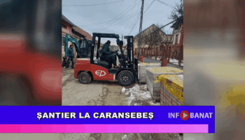 Șantier la Caransebeș